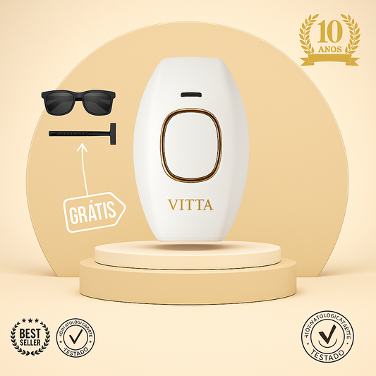 VITTA IPL PRO • Removedor De Pelos Permanente Indolor (APROVADO CE FCC)